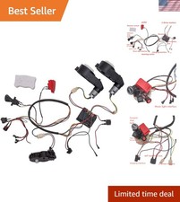 Ride On Car 12V DIY Modified Wires Complete Set of Remote Control Circuit Bor...