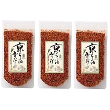 KYOTO SPRINKLE RICE SEASONING CHILLI FURIKAKE RA-YU RAYU OIL MAIKO 3 bag set