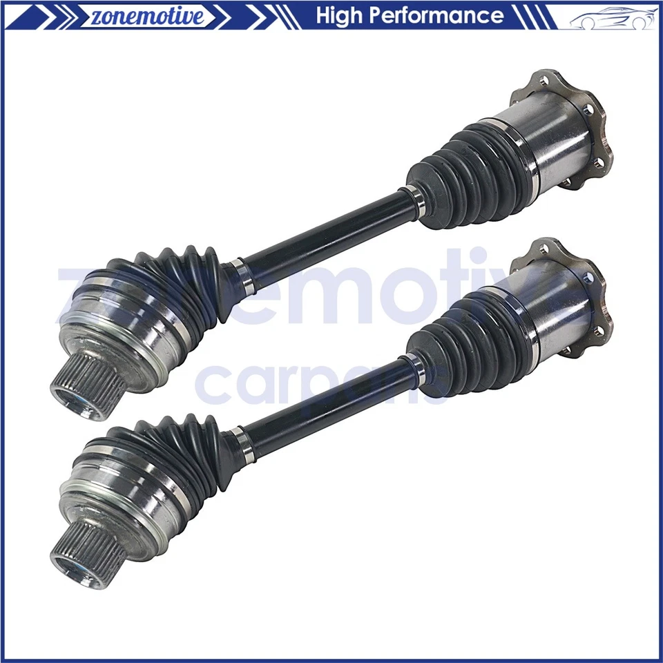 2x CV Axles Front For Audi A4 A5 Quattro allroad 2013-2016 L4 2.0L - Изображение 3 из 4
