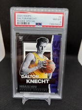 2024-25 NBA Hoops Rookie Special - Dalton Knecht - RC - LA Lakers #4 PSA 8