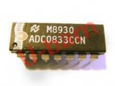 NS ADC0833CCN   8-BitSerial I/O A/D Converter with 4-Chann *rr