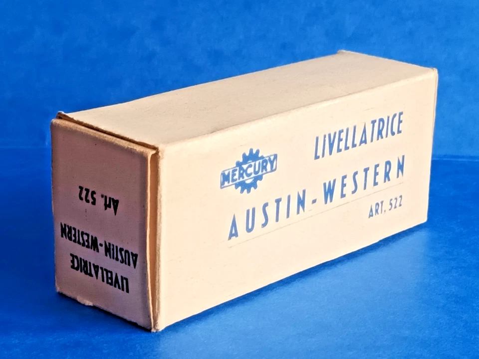 LIVELLATRICE AUSTIN-WESTERN - MERCURY #522 - SOLO SCATOLA - anni '50 - RARO - Immagine 4 di 4