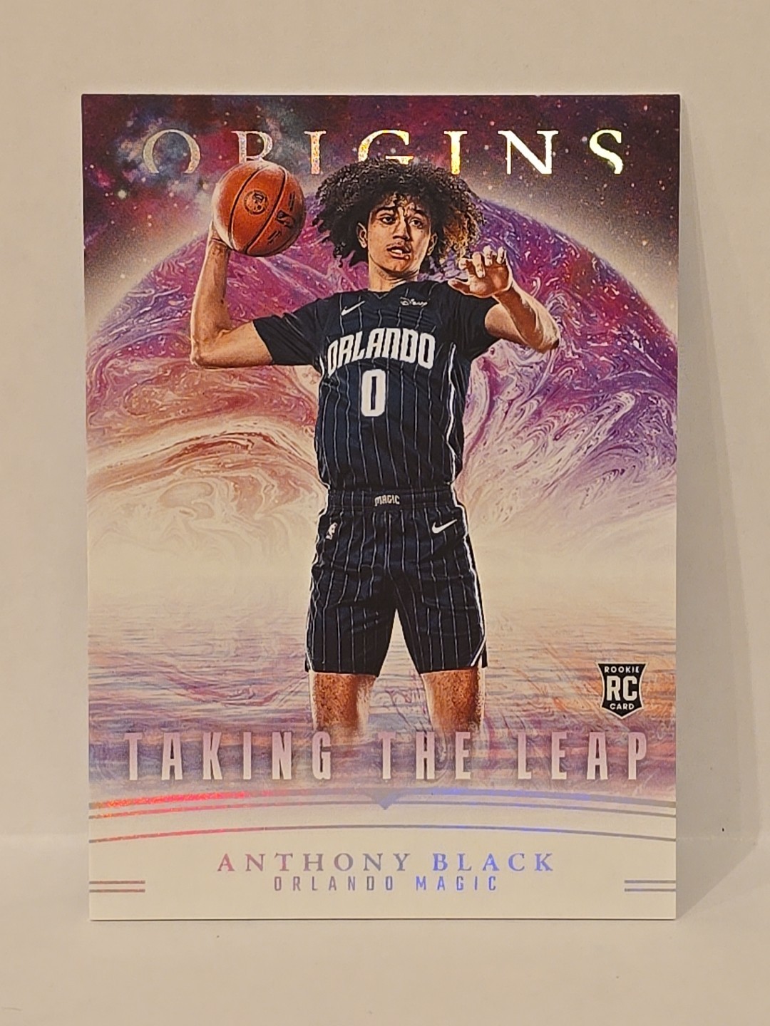 2023-24 Panini Origins Taking the Leap #20 Anthony Black RC Orlando Magic