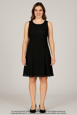 Gerry Weber Kleid Damen Dress Damenkleid Gr. EU 38 Schwarz #nfp4kr2