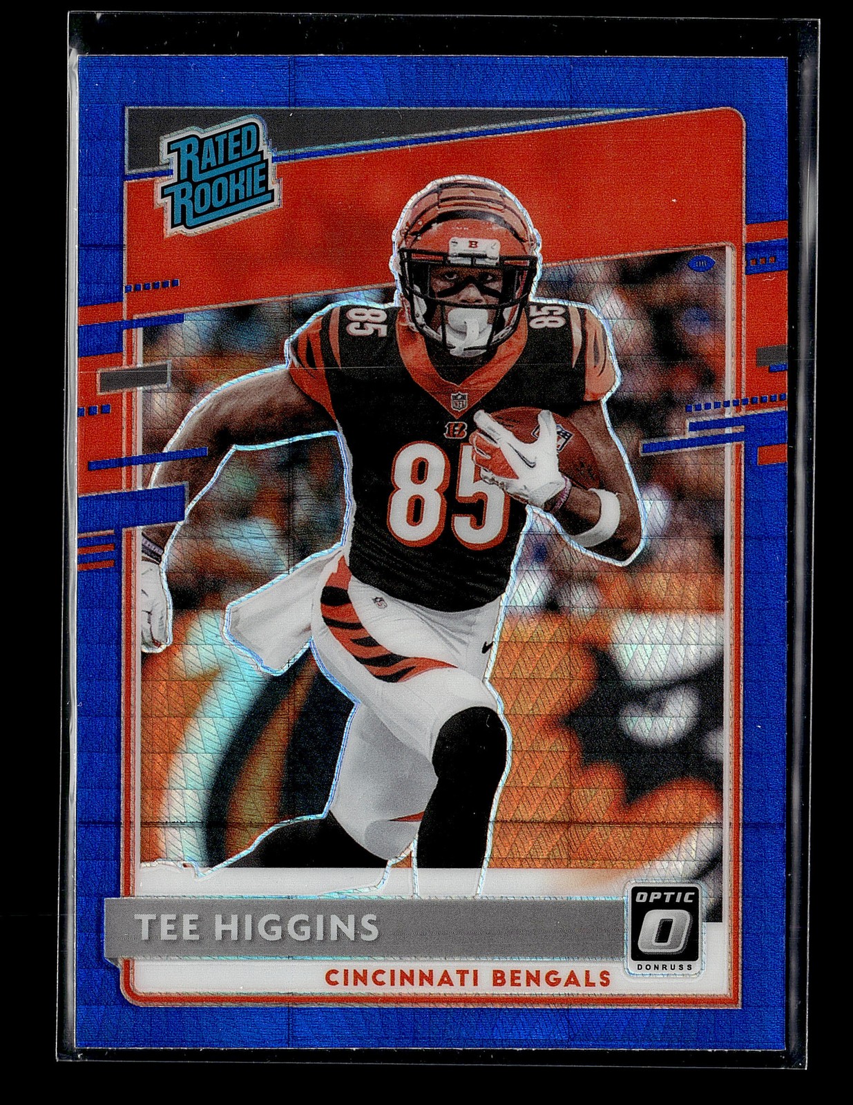 2020 Donruss Optic Tee Higgins Blue Hyper #160