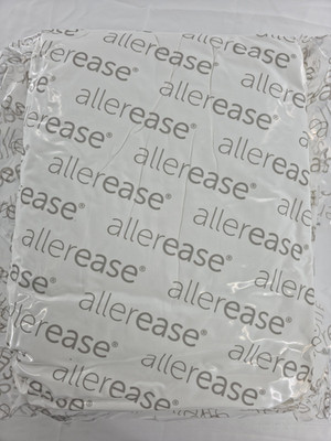 AllerEase Waterproof Queen Mattress Protector Polyester White 60 x 80 in 