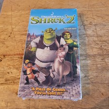 NEW SEALED Shrek 2 2004 Animated Movie VHS Tape