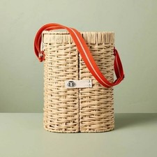 Hearth  Hand with Magnolia Woven Bottle Carrier