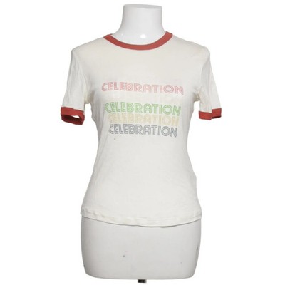 Ba&sh, T-shirt, Größe: XS, Weiß/Mehrfarbig, Baumwolle/Lyocell, Print, Damen #xff