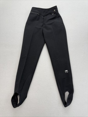 OBERMEYER Ski Pant Women s Soft-Shell ITB Size 6R Wool Nylon Spandex Ski Wear