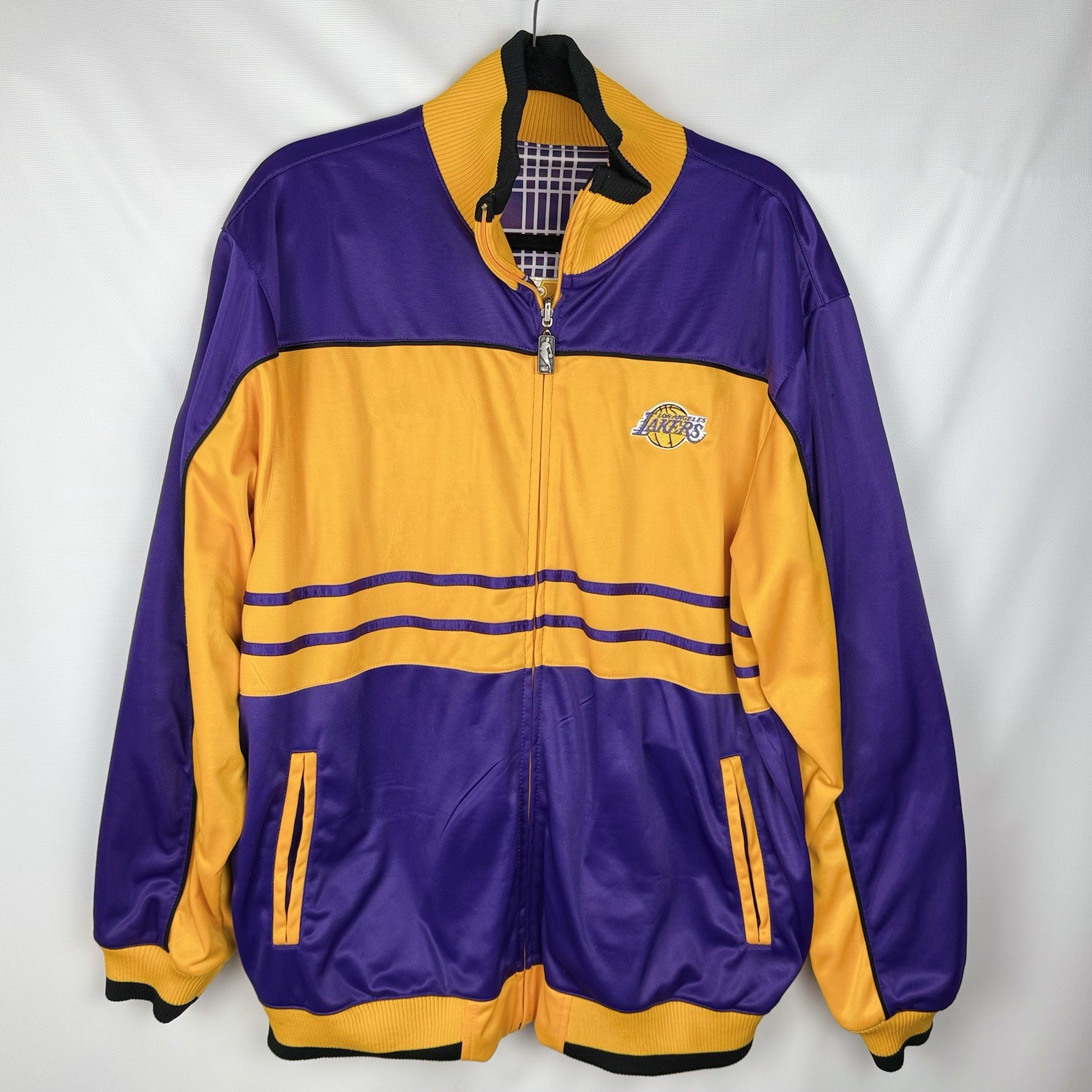 Los Angeles Lakers UNK Reversible Full Zip Embroidered Jacke