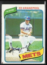 1980 Topps #641 Ed Kranepool New York Mets (A4)
