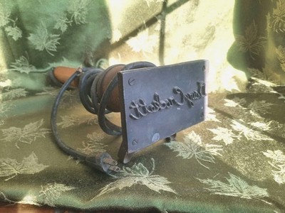 VTG Master MFG. Co. Electric Custom Branding Iron DAVY CROCKETT Plate 