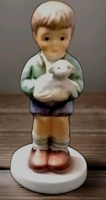 Vitrinenstück Signierte HUMMEL Goebel Figur  Nr 483  ''Sei nicht bang'' 2. Wahl  