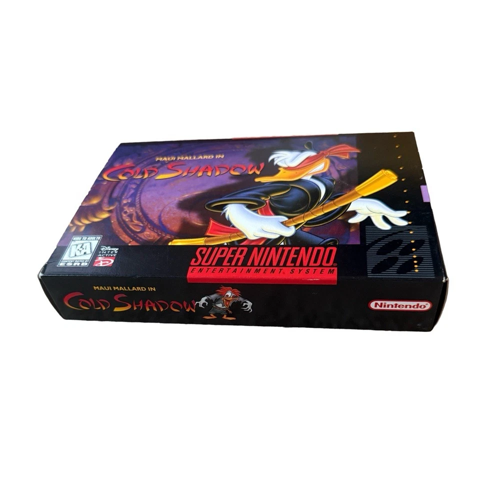 Maui Mallard in Cold Shadow Super Nintendo SNES BOX  Only - Excellent Cnd - Image 3 of 4