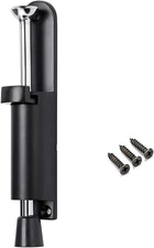 Kickdown Door Stop - Stainless Steel Easy Step Door Stopper, Spring Loaded Teles