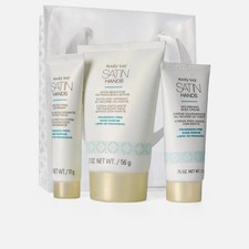 Mary Kay Fragrance Free Satin Hands Pampering Set Deluxe MINI Travel Size NEW