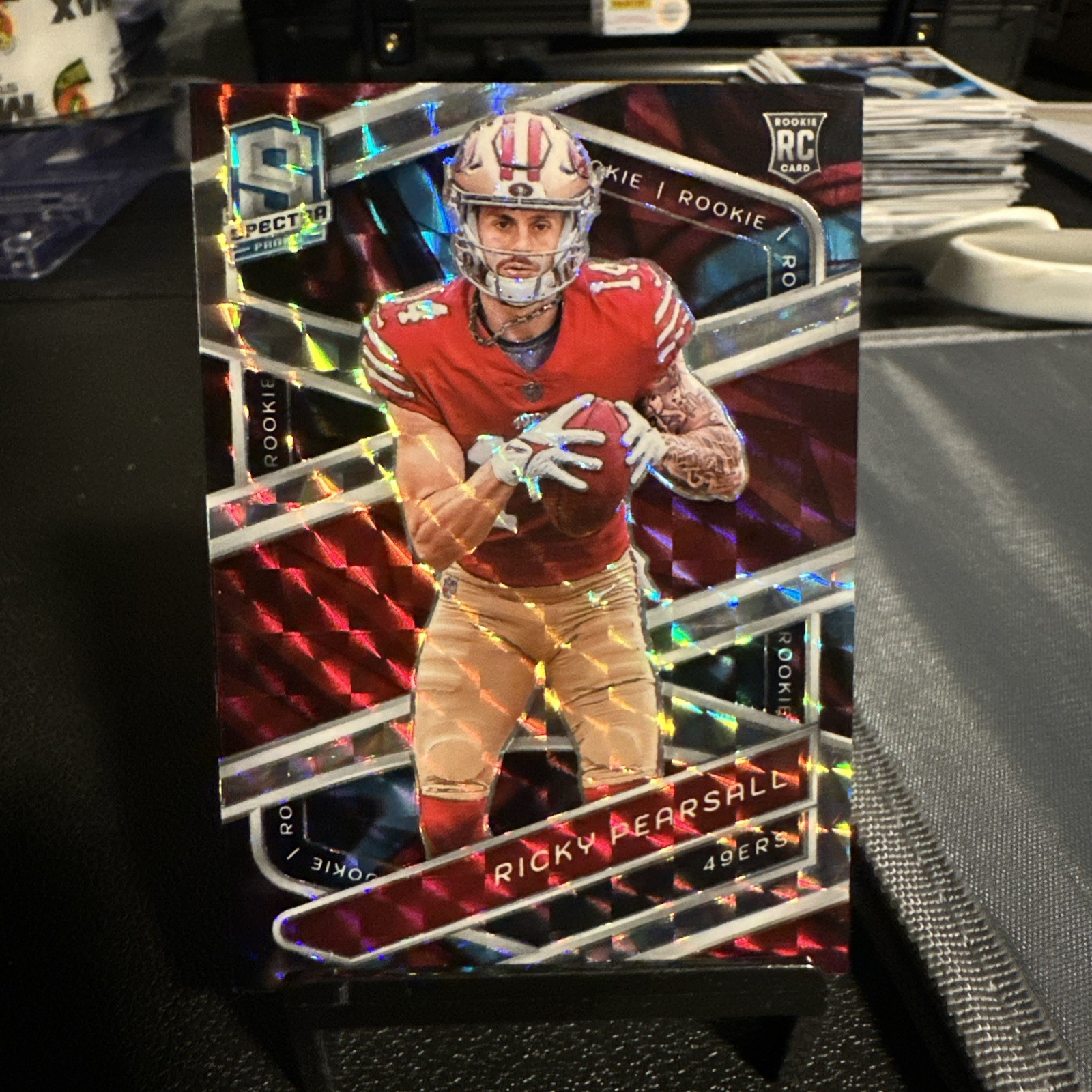 2024 Panini Spectra - Rookies Ricky Pearsall #124 Interstellar Prizm /60 (RC)