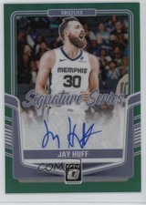 2024 Panini Donruss Optic Signature Series Green Prizm 38/49 Jay Huff Auto 07nb