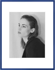 11x14 Aluminum Picture Frame - Professional Gallery Wall Frame With 8x10 Mat