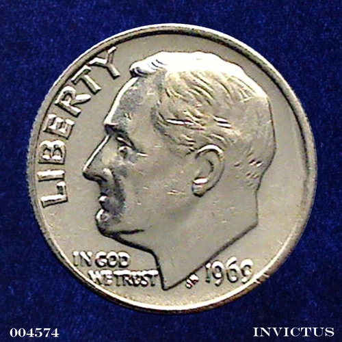1969-P Roosevelt Dime (Brilliant & Uncirculated)