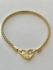 Pandora Studded Gold Plated Chain Bracelet 17cm