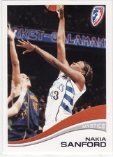 2007 Rittenhouse WNBA Card #47 - Nakia Sanford - Washington Mystics