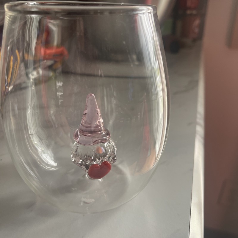 Gnome Wine Glass 