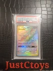 PSA 9 Reshiram & Charizard GX (Secret) 217/214 Sm-Unbroken Bonds Holo