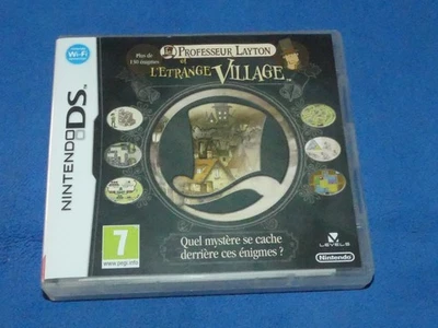 Jeu Professeur Layton et l'étrange village sur Nintendo DS complet - Photo 1/4