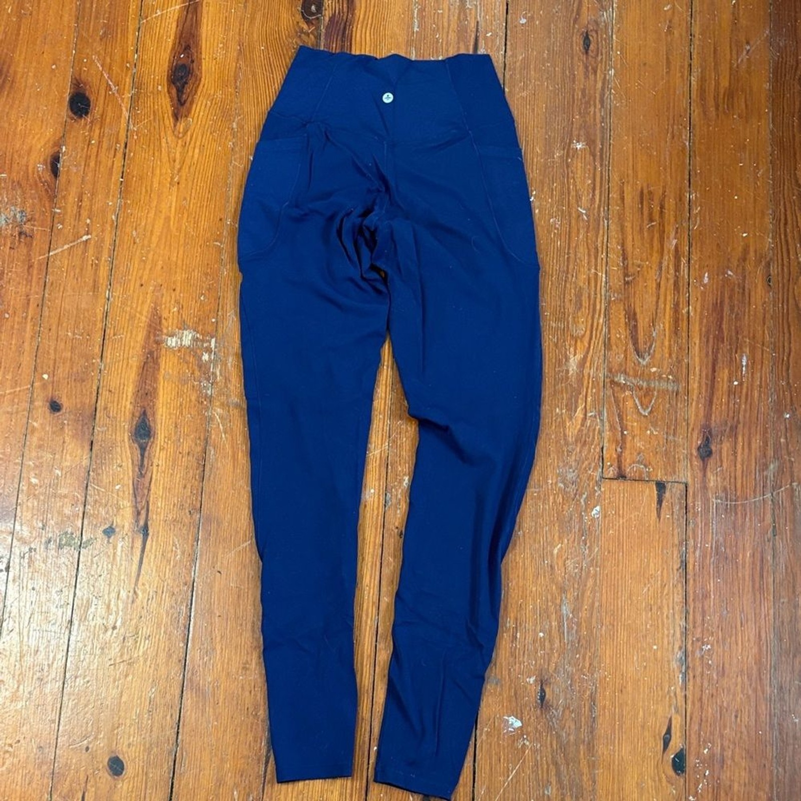 Halara Navy Blue SoftlyZero Crossover Pocket Legg… - image 3