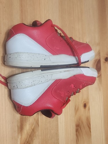 ✅️Jordan Flight Origin 2 University Red Black Size 9C Toddler Shoes 705162 601 - Picture 7 of 9