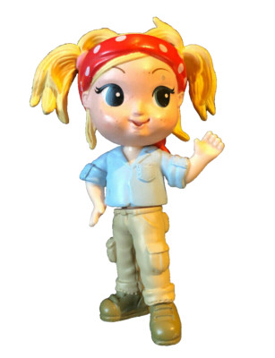 Spielfigur Blondes Mädchen 05374 41019 Steckfigur ca. 8 cm groß (257)