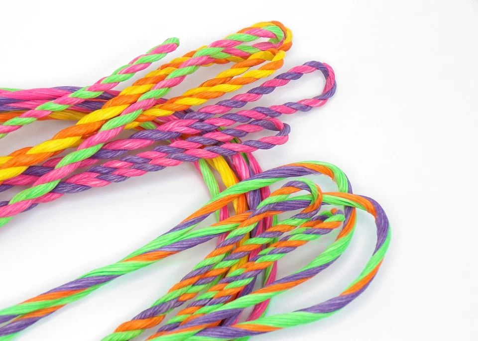 Cuerda de arco recurva flamenca - B55 (Dacron) - Color personalizado Foto 4 de 4