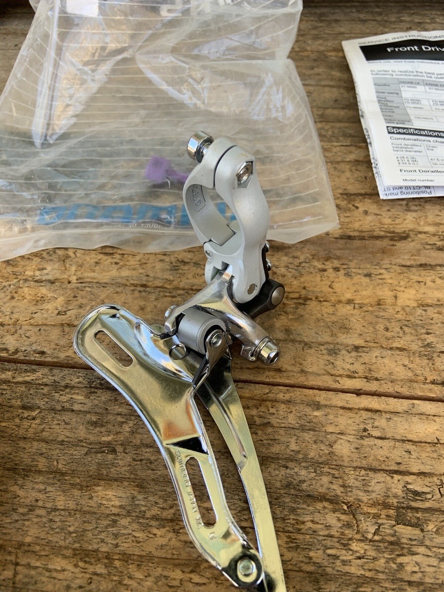 Dérailleur Avant Shimano Exage FD-521 VTT – 7 Vitesses, Triple Plateau, 31,8 Mm