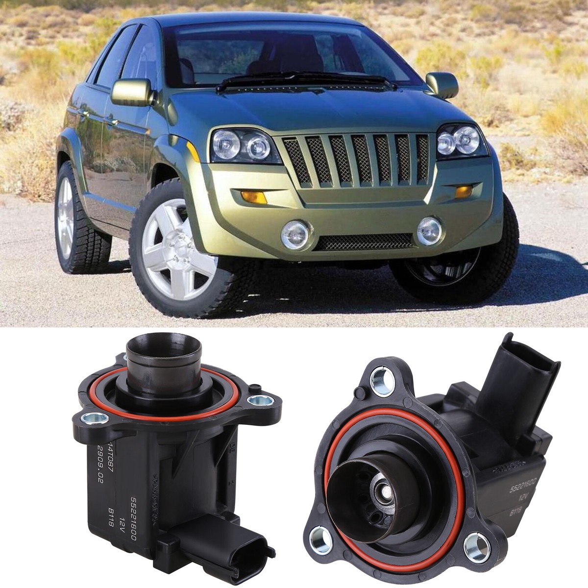 55221800 Charger Diverter Valve for Jeep Renegade Dodge Dart Fiat