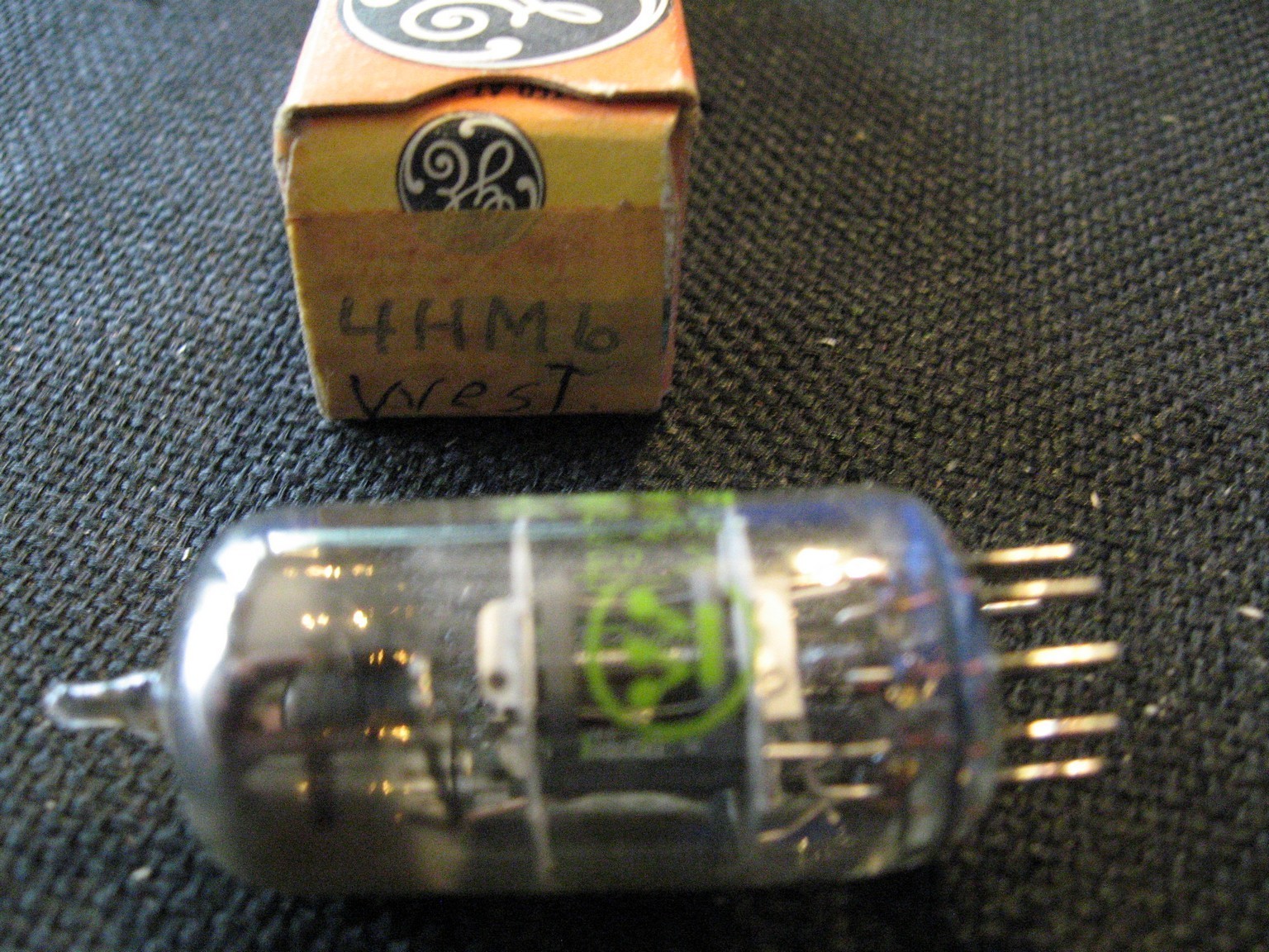 Vintage Radio TV Vacuum Electron Tube XXFM 4CB6 13DE7 4ES8 6BA6 6BQ5 ...