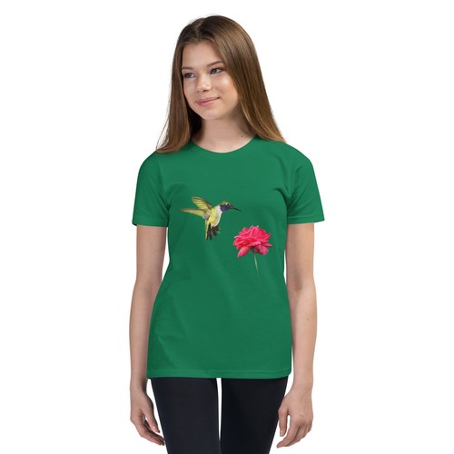 Hummingbird Youth Short Sleeve T-Shirt - Picture 6 of 8