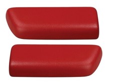Rear Red Armrest Pad Set For 1968-1969 Gto Lemans 442 Chevelle Skylark Rear Red Armrest Pad Set For 1968-1969 Gto Lemans 442 Chevelle Skylark