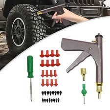 GrandPitstop Tubeless Reifenpannen-Reparaturset mit Stopfen für Motorrad, Auto