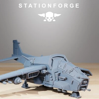 STATIONFORGE Dirigible Imperial of the Vaskar, cañonero de bomberos