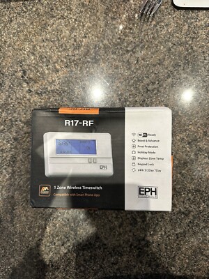 EPH Controls R17-rf 1 Zone kabelloser Zeitschalter brandneu