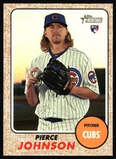 2017 Topps Heritage Pierce Johnson  Rookie  #504 Chicago Cubs