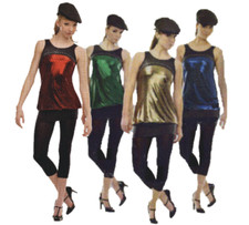 CURTAIN CALL COSTUME - HIP HOP, TAP, JAZZ COSTUME in RED - CLA TOP / MC LEGGINGS