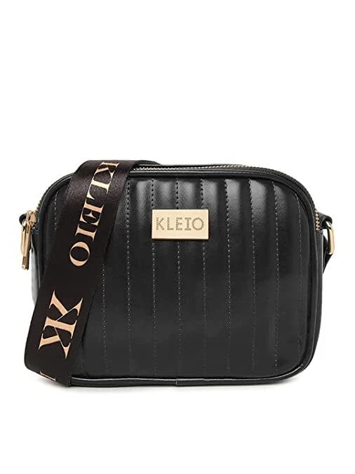 KLEIO Quilted Crossbody Sling Bag Handbag Shoulder bag Travelling