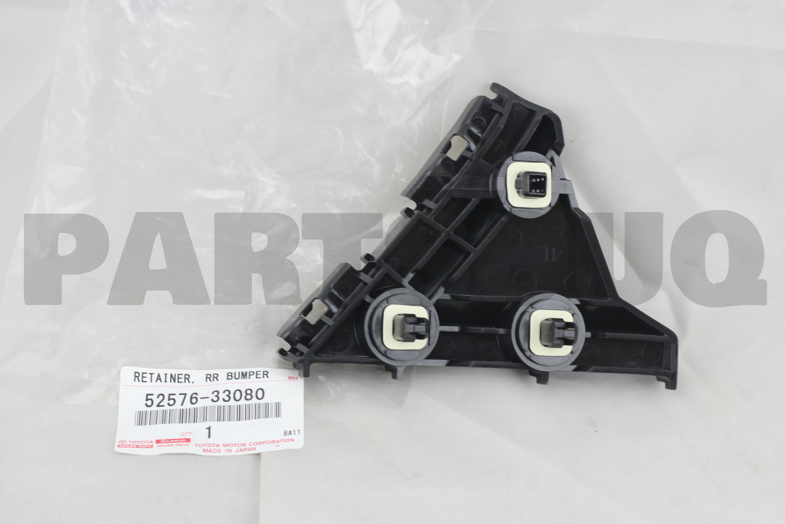 5257633080 Genuine Toyota RETAINER, REAR BUMPER SIDE, LH 52576 