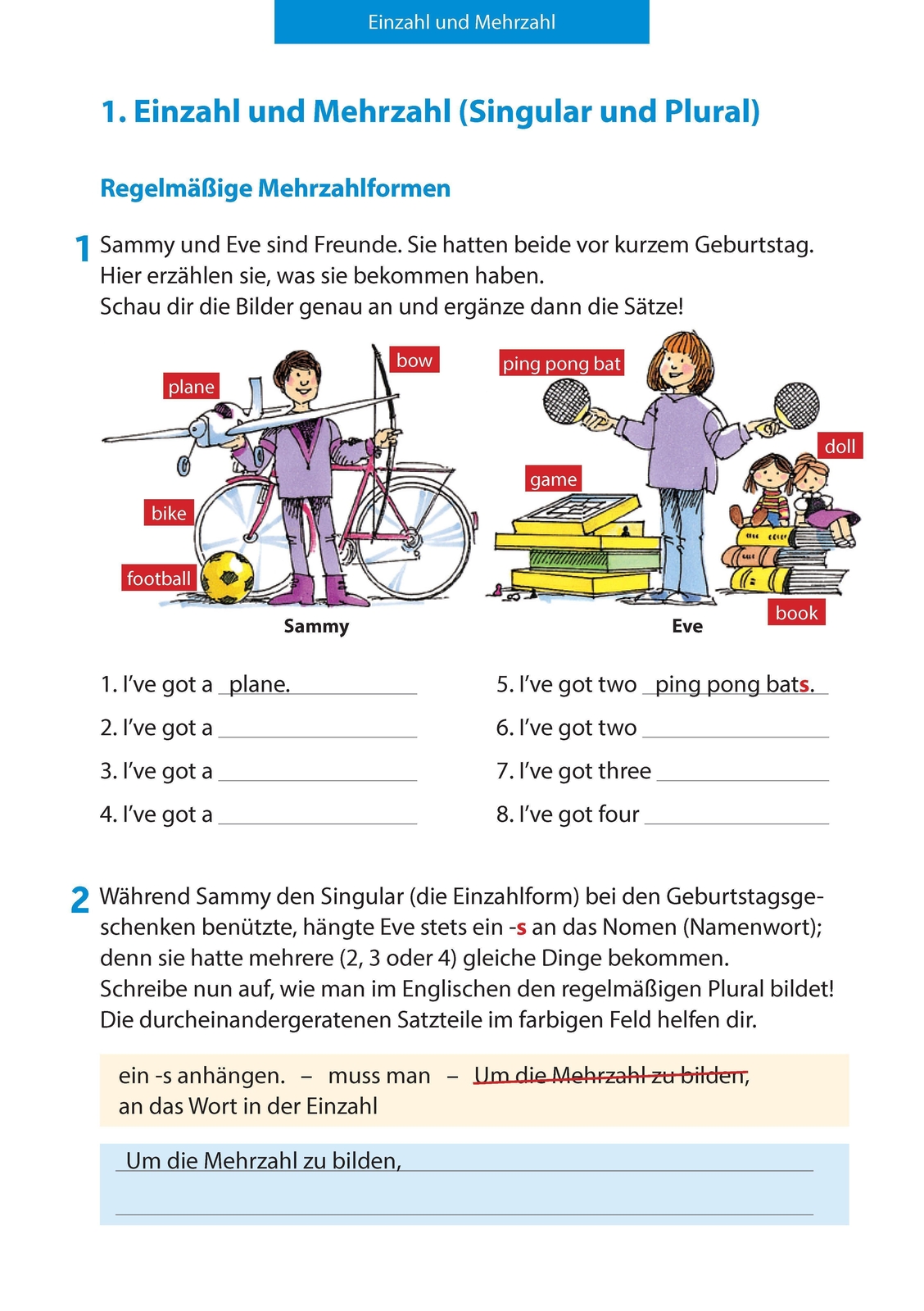 Thumbnail - Englisch. Wichtige Grammatikbereiche (1. Englischjahr) | Ludwig Waas |