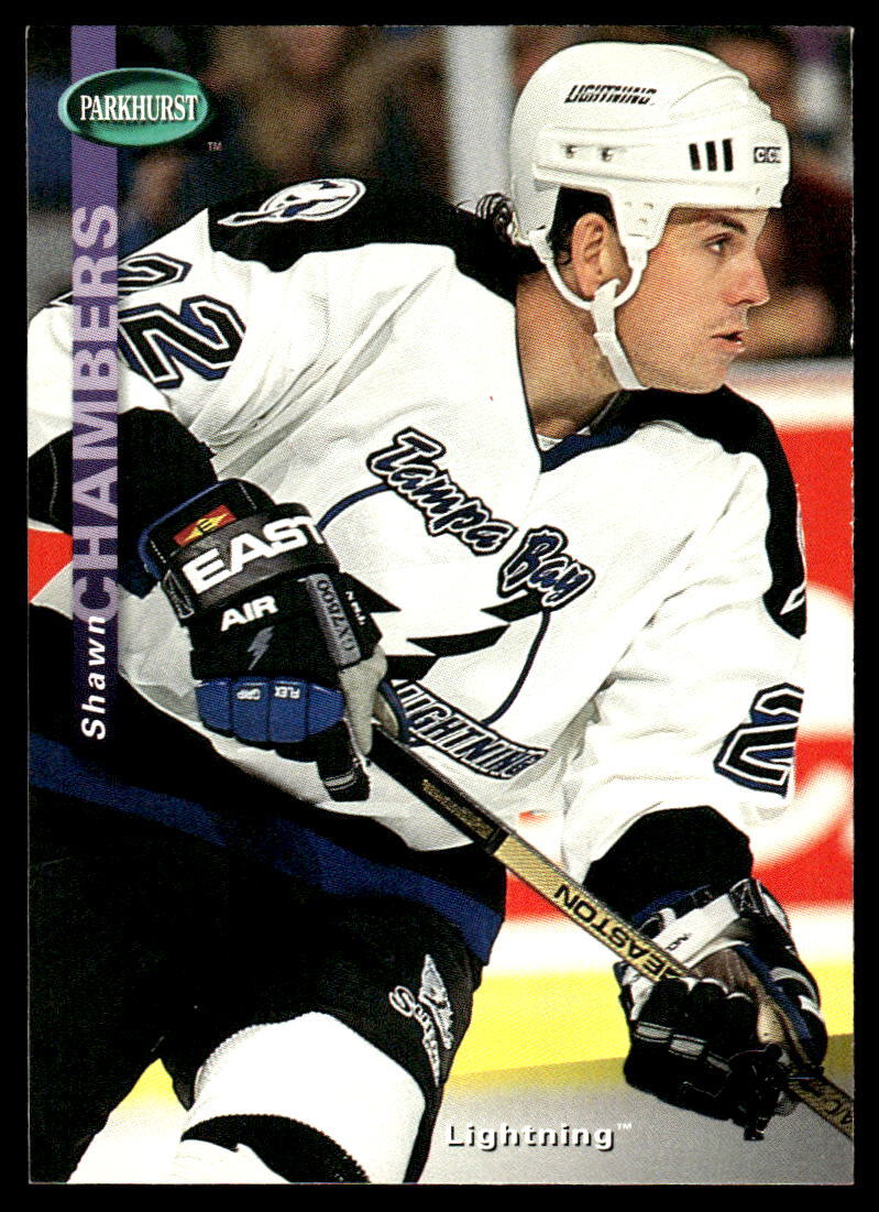 1994-95 Parkhurst #223 Shawn Chambers Tampa Bay Lightning Hockey Card