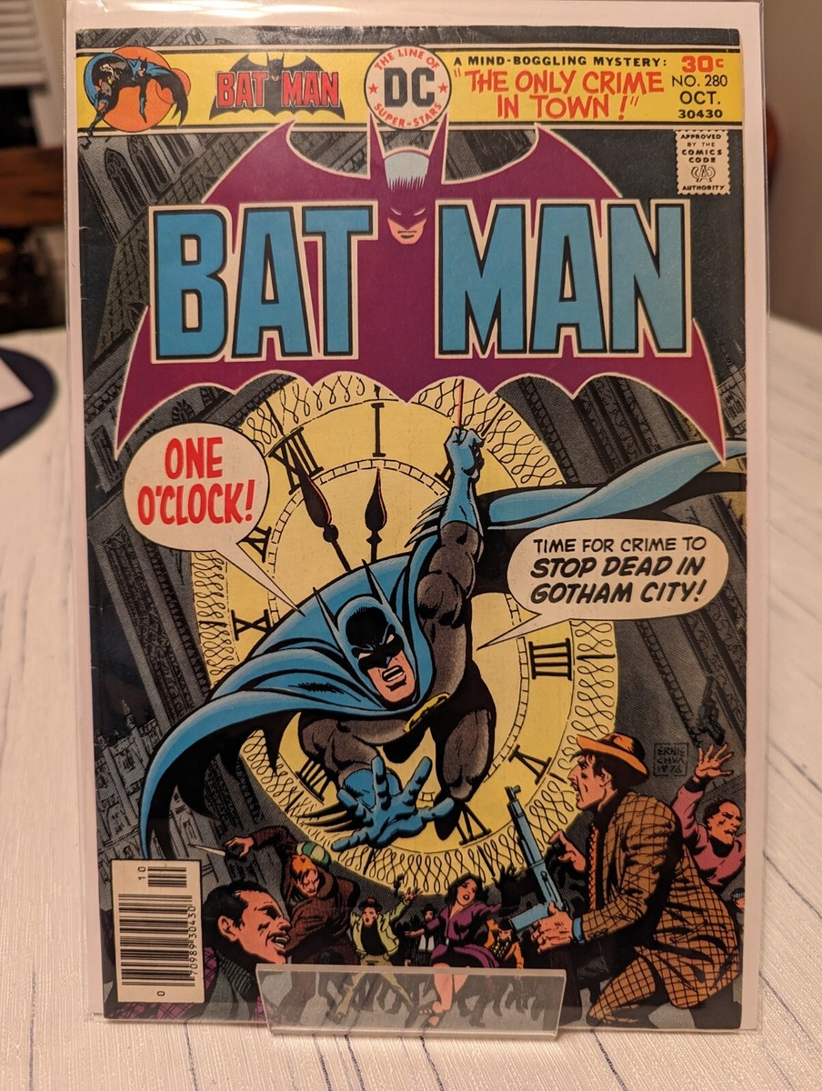 ORIGINAL Comics No. 280 1961年 ヴィンテージ Batman # 280 - DC Comics - 1976 - Ernie Chan cover - Bronze Age