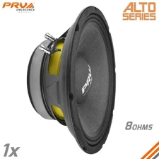 1x PRV Audio 10MR650A Midrange 10" Speaker 8 Ohms 10in PRO Car Audio 650 Watts